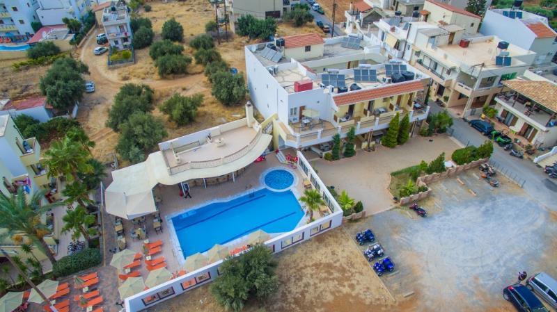 Aparthotel Bella Elena Malia Esterno foto